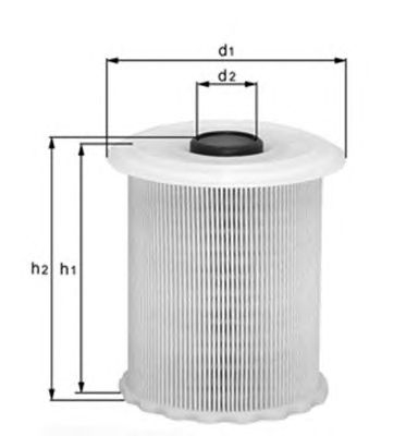 MAGNETI MARELLI 154096995210 -  Топливный фильтр